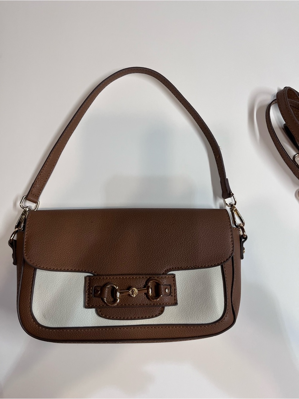 Anne Klein color block shoulder bag k - Picture 6 of 11
